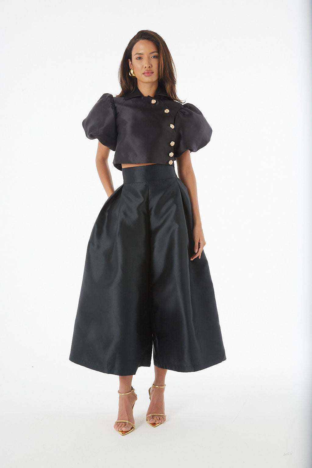 Missy Crop Puff Sleeve Jacket PREORDER ONLY
