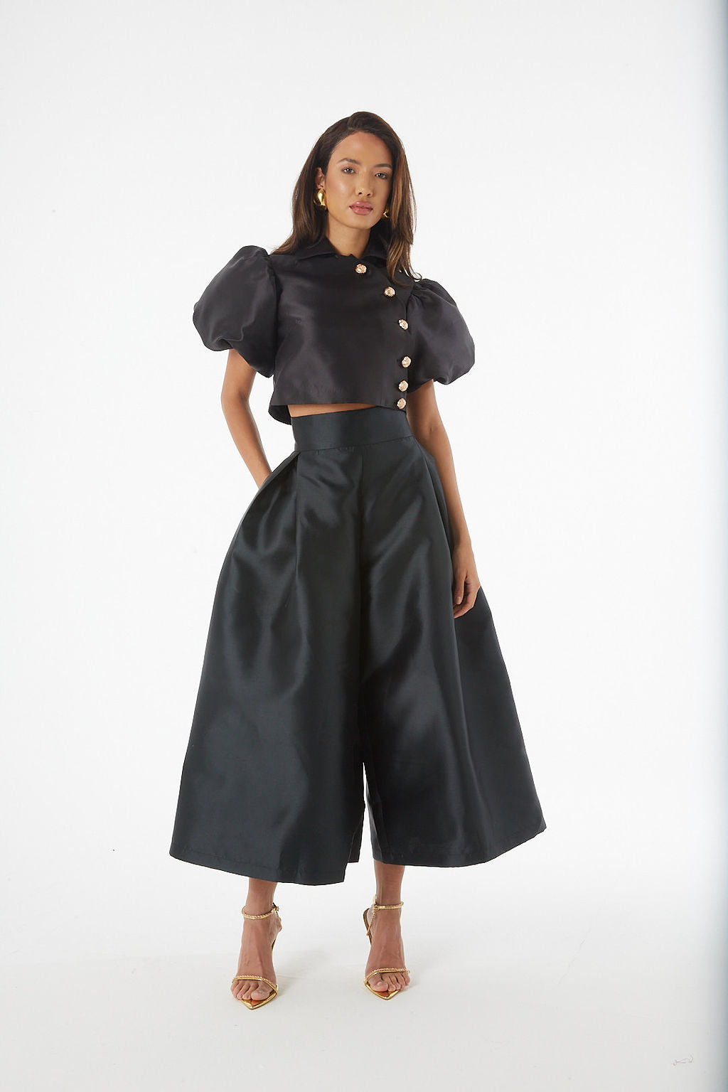 Missy Wide Leg Statement Culottes