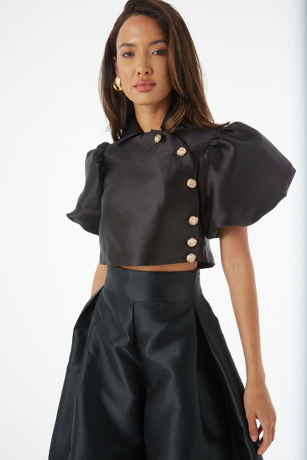 Missy Crop Puff Sleeve Jacket PREORDER ONLY