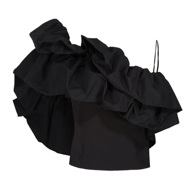 Fifi Top 2.0 - Striking Gathered Volume Top