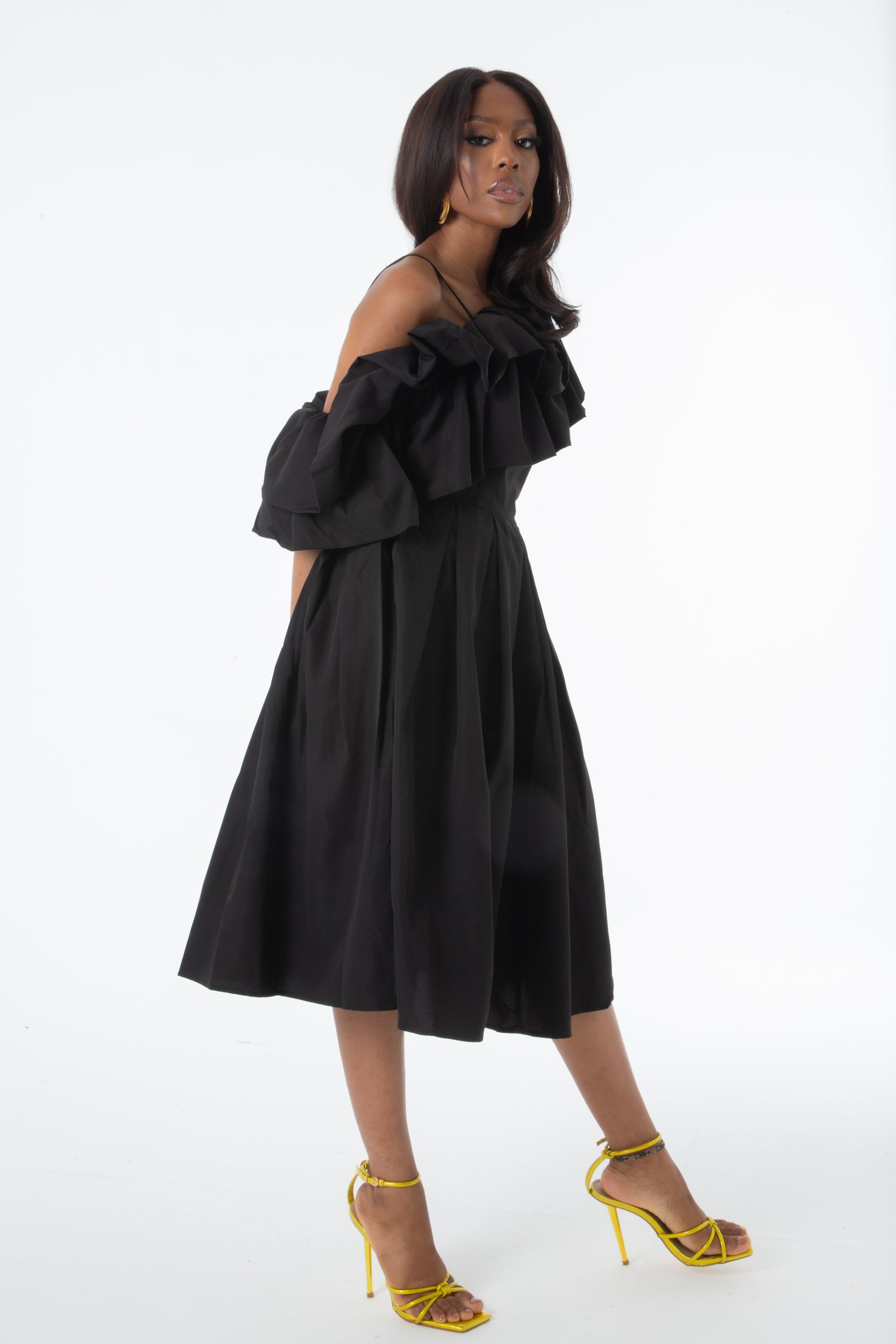 knee length dresses for ladies kelsey mini dress – somewear in between main image 0