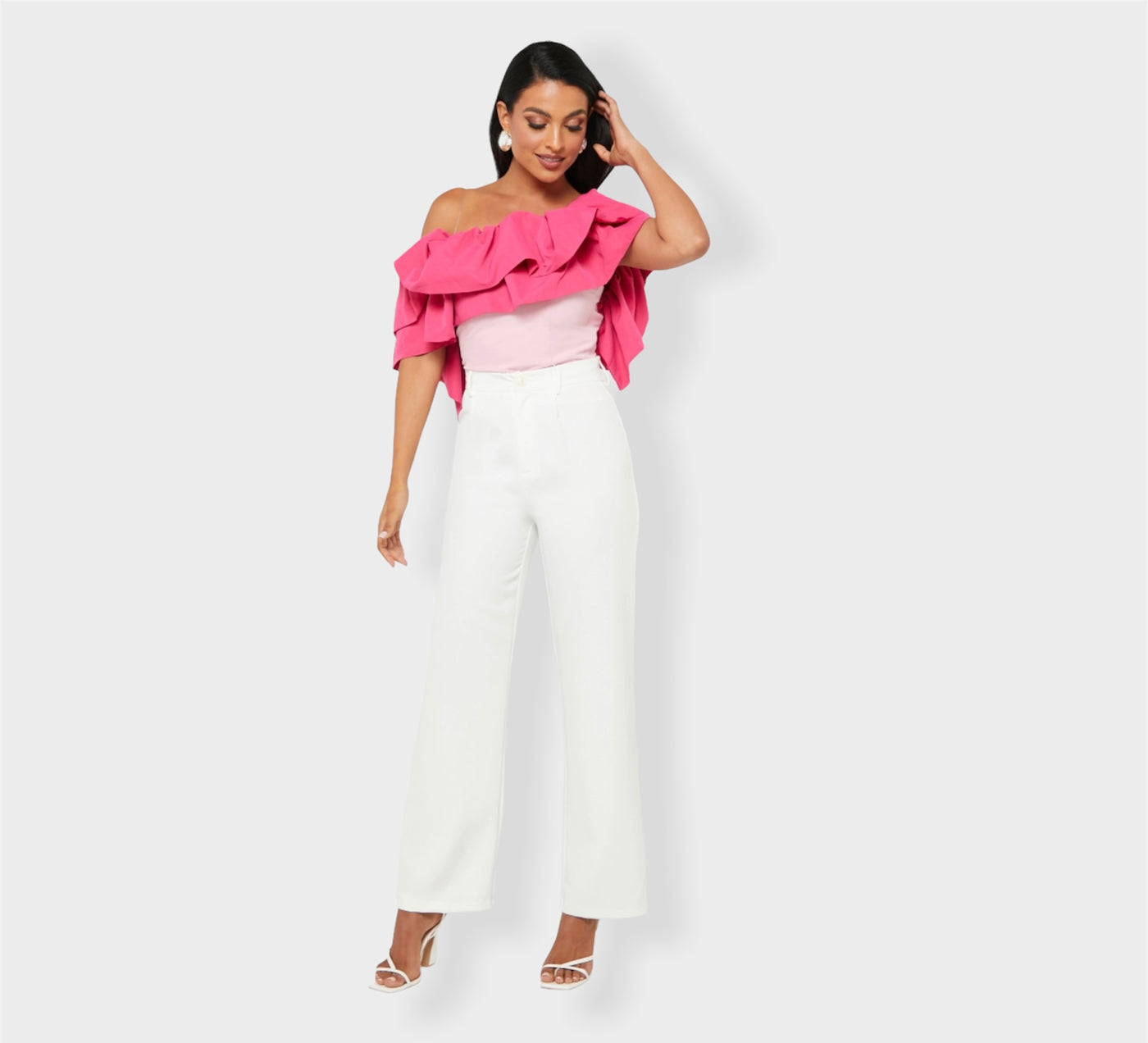 MONOTONE Fifi Top - Striking Gathered Volume Top