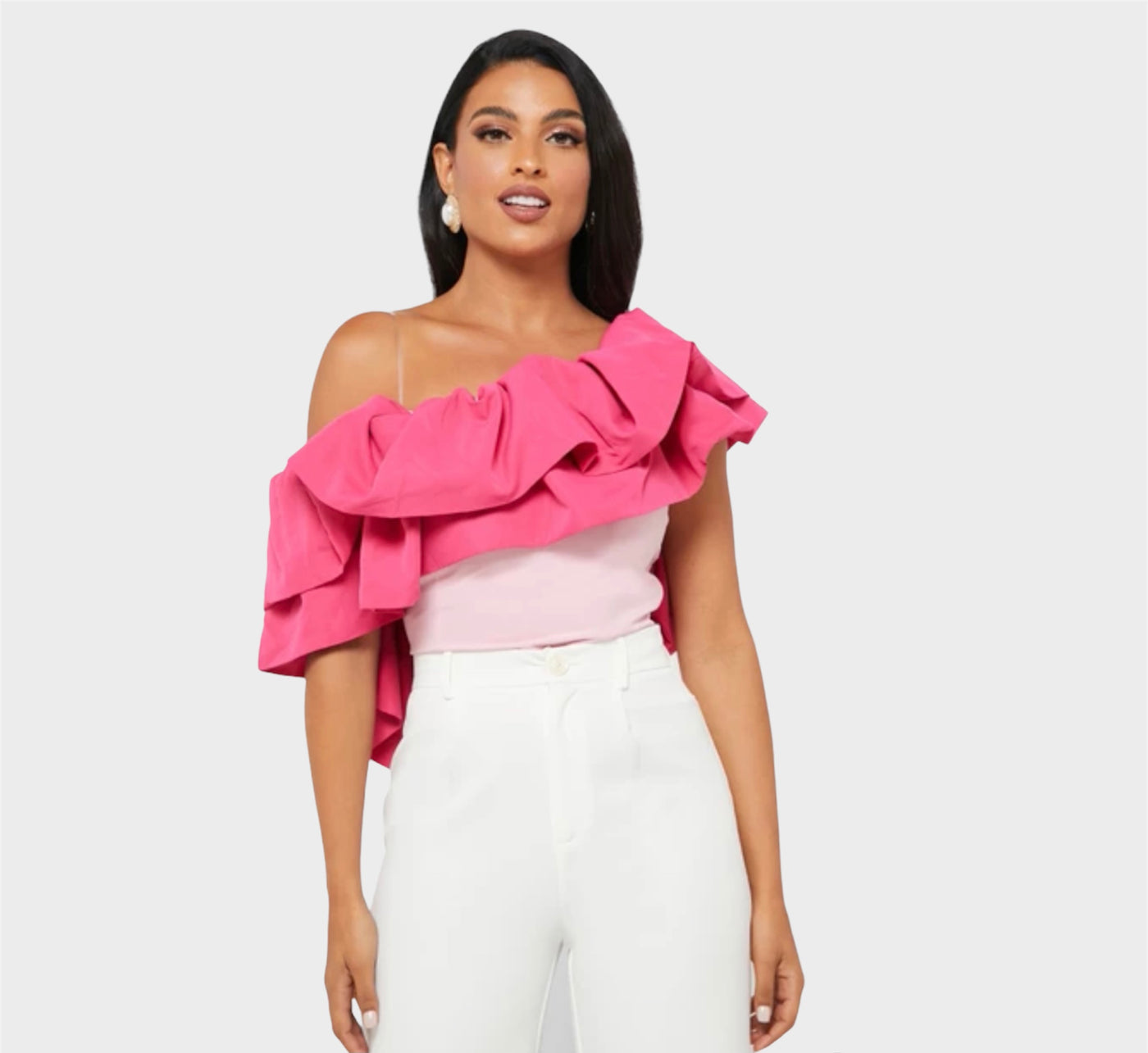 MONOTONE Fifi Top - Striking Gathered Volume Top